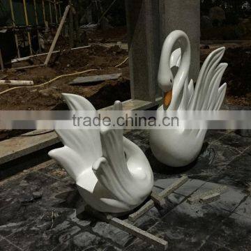 FRP Display Swan Sculpture Figurine photo-3