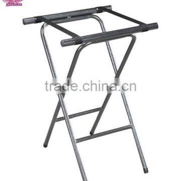 stainless steel folding luggage rack for hotel