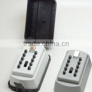 99x59x43MM Wall Mount Security Key Storage Box Combination Lock Zinc Alloy Outdoor Digital Key Security Organizer Boxes 450806 photo-2