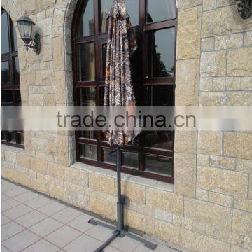 9FT Camouflage Fabric Umbrella Half Round Sun Umbrella CK1426 photo-4