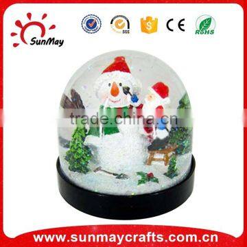 Christmas Snow Globe With Christmas Santa photo-3