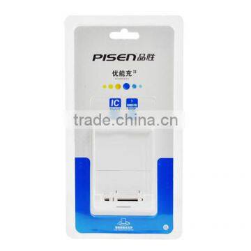 Pisen Stretchable 3.8V Foldable AC Plug Quick Charger for Mobile Phone Mobile Phone Battery 50 to 80mm photo-4