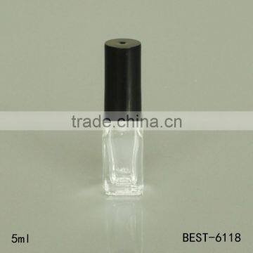 12ml Nail Polish Bottle Vintage Nail Polish Bottles With Red Plastic Brush Cap photo-3