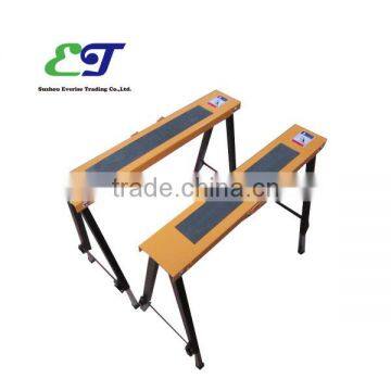 Heavy Duty Steel 2pcs Saw Horse Set photo-2