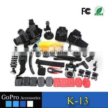 2017 Best Selling Product Kit Used for Gopros Heros 4 Accessories Bundle of Camera Cases photo-3