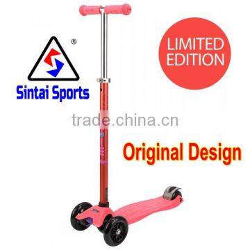 Rimable Foldable Maxi Kick Scooter with LED Light up Wheels