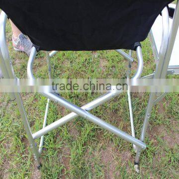 China Tall Aluminum Folding Director Chairs Canvas for Cheap Sale photo-6