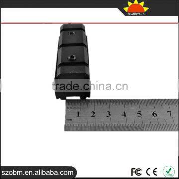 Y0012 Aluminum Alloy 11mm Gun Mount Rail Weaver Adaptor photo-6