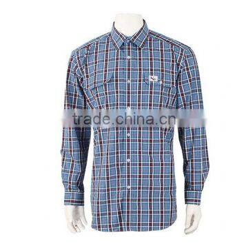 Wholesale Manufacture 100% Cottton Grid Shirt photo-2