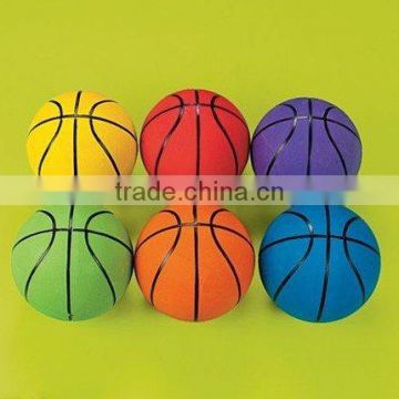 Colorful Rubber Basketball /Rainbow Basketball