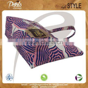 12 oz Natural Canvas Tote Bag With Inside Polyester Lining & With Canvas Handle photo-3