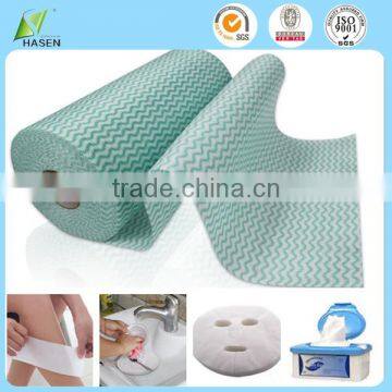 2014 new wholesale spunlace nonwoven roll by Chinese manufacturer