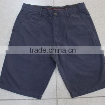 Wholesale 100% cotton twill mens shorts in stock