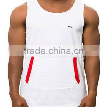 100% Cotton Custom Pocket Vest