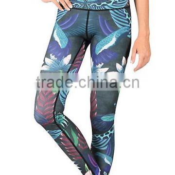 High quality full sublimation wholesale women colorful yoga pants