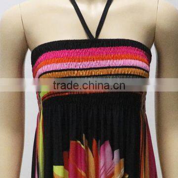 2016 Long Women Black Sexy Chiffon Dress photo-6