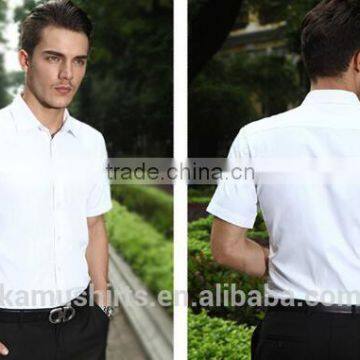 Bamboo Mens Shirts White Bamboo Dress Shirts Short Sleeve Shirts
