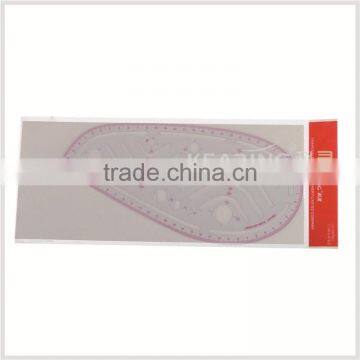 Kearing Metric Vary Form Curves With Different Holes for Sew Design Uppor Arm Curve Ruler # 6401 photo-2