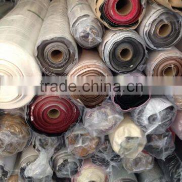 AB Grade PVC Artificial Leather Stock Lot photo-2