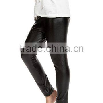 2016 Newest Hot Selling Top Quality Design Imitation Leather Leggins Fitness Baby Leggings Sweet Child Pants photo-6
