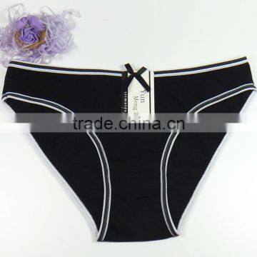Wholesale Brand Yun Meng Sexy Underwear Breathable Cotton Girls Briefs Panties photo-6