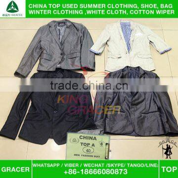 Bulk Wholesale Sorted Small Bales Original Winter Men Suit Used Clothing Dubai Style photo-4