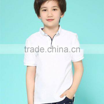 Fashion New 2016 Boys T Shirts White Casual Boys t Shirt /polo t Shirts Kids Brand With Short Sleeve photo-4