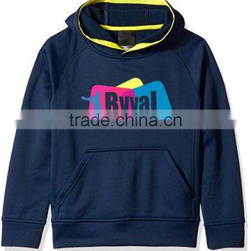 Boys Fleece Hoodie Custom Printed Logo Pullover Sweatshirts Jacket Classic Kangaroo Pocket Tracksuit Kids Wholesale Hoodies photo-5