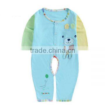 2017Cheap Newborn Sleepwear Organic Cotton Infant Baby Romper photo-2