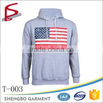 OEM Men Printed Pullover Hoodies Factory Direct