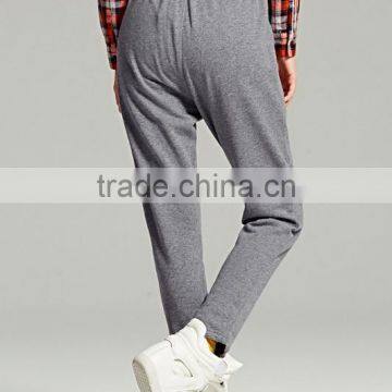 Dark Grey Fashion Leisure Trousers photo-2