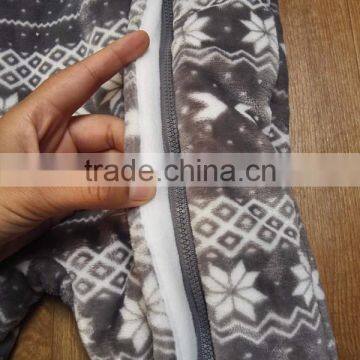 New Arrival Winter Baby Clothes Long Sleeve Velour Baby Hooded Romper photo-3