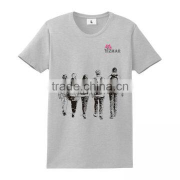 China Wholesale Cheap 100% Cotton Men's Custom t Shirt Printing photo-3