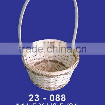 Bamboo flower basket