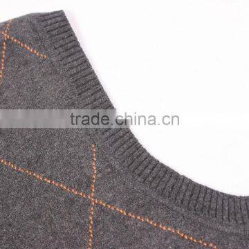 Loose Plain Pullover All Over Print Sweater photo-3