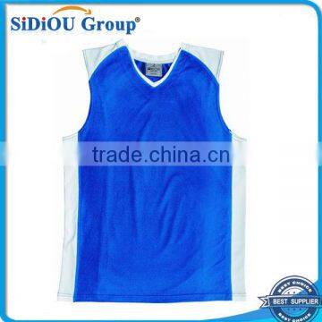 Latest Adults 100% Polyester Basketball Singlet Jerseys