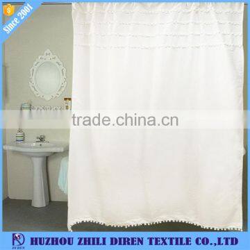 China Supplier Mildewproof Durable Hotel Shower Curtain