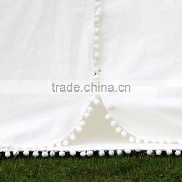 ShiJ Tipi Cotton Canvas Kids Play Tent House photo-4