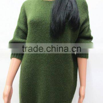 Runwaylover New Design 2017 Ladies Fashion Backless Wool Pullover Sweaters photo-3