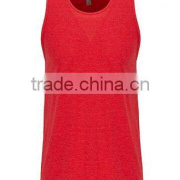 Next Level Apparel Men's CVC Premium Fitted Tank Top - Made From 60% Combed Ring-spun Cotton and 40% Polyester CVC Jersey. photo-4