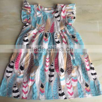 WY-653 Cute Girl Dresses in Stock Kids Frocks Online 1 Year Old Birthday Dress for Baby Girl