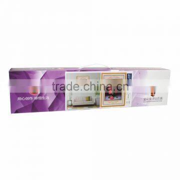 Red Flower Pattern Embroidery Diamond &Rhinestone Painting DIY Kit Cross Stitch For Living Room photo-3