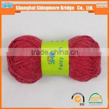 Knitted yarn china supplier cheapest wholesale oeko tex alpaca wool knitting yarn with free samples