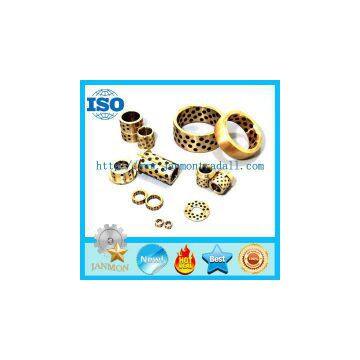 Solid Bronze Bushings and Plates,Sliding Plate,Solid Lubricating Bushings,Solid Sliding Oilles Bush,Solid Lubricating Sliding Bushing,Self-lubricating Bearing,Guide Bushes, Graphite Plugged Oilles Bearing Bushing photo-3