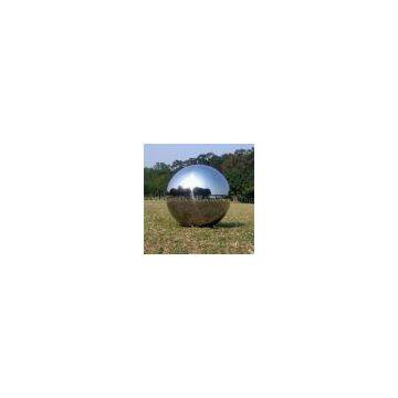 stainless steel gazing ornament ball