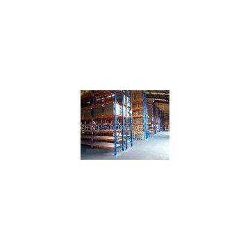 Steel Q235 Heavy Duty Narrow Aisle Pallet Racking 75mm Square Hole