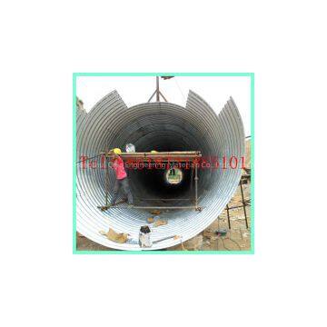 New design corrugated metal culvert