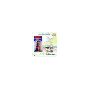 Metal Bonding Acrylic Ab Strong Adhesive Glue For Industrial , Fast Dry