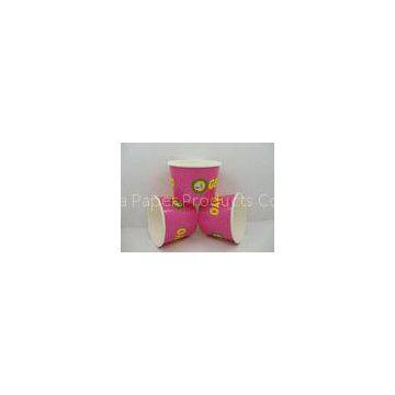 3oz - 32oz Single Wall Disposable Paper Bowls With Paper / Plastic Lid