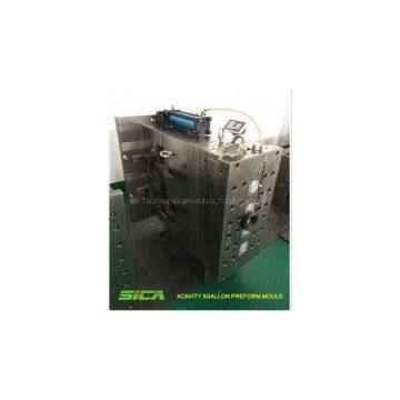 SC 4Cavity Hot Runner Valve Pin 5 Gallon 20L Preform Mould